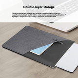 Magnetic Laptop Sleeve Case for MacBook PU Oxford Cloth Sleeve Cover Durable and Stylish Notebook Bag