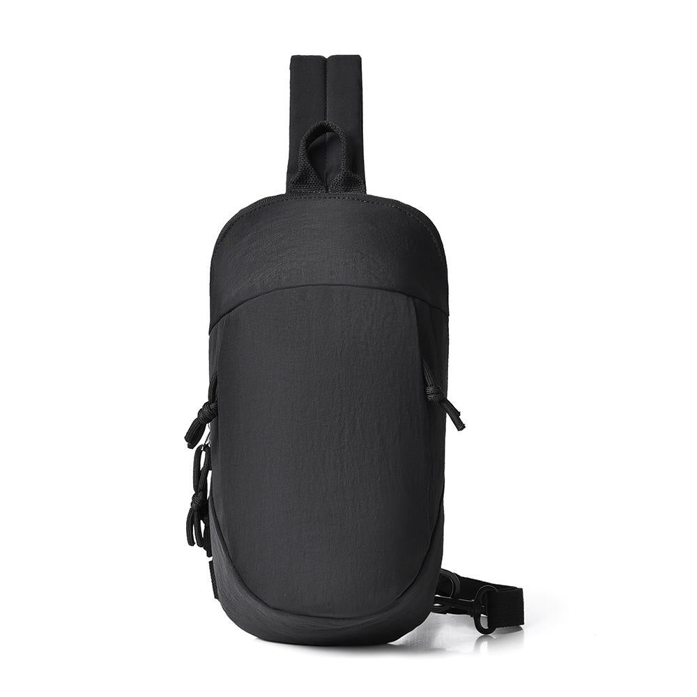 Lightweight Breathable Durable Outdoor Hiking Crossbody Bag Anti-theft Card Reader Polyester Fashionable Simple Trendy Bag