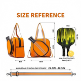Portable Tennis Badminton Sports Bag with Dry Wet Separation Large Capacity One Size Fits All Unisex Outdoor Use Pickle Ball Bag