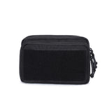 Camouflage Outdoor Nylon Travel Zipper Panel Dual System Hanging Bag Multi-function Tactical Storage Durable Tactical Waist Bag