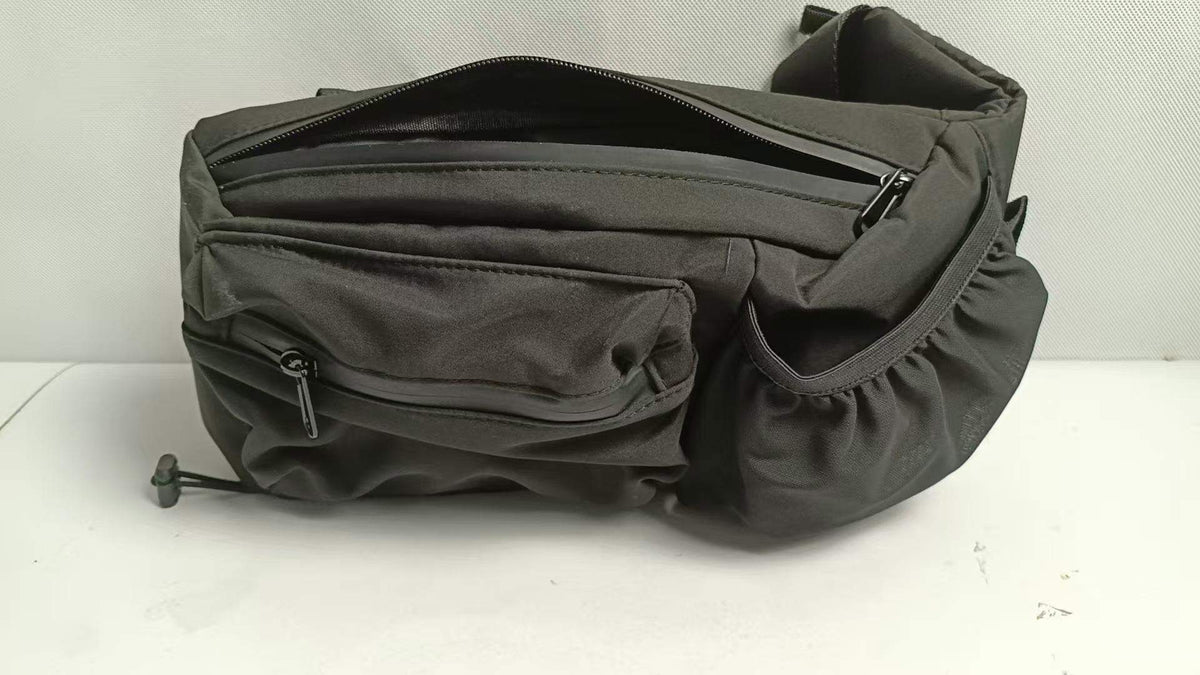 Custom Logo Polyester Pet Outing Waist Bag for Men Women Sports Dog Walking Fashionable Casual Dog Leash Storage Chest Bags