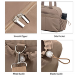 Gym Bag Large Capacity Waterproof Polyester Travel Sports Zipper Toiletry Bag Shoe Compartment Portable Duffle Bags