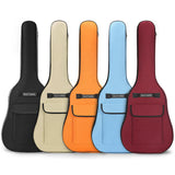 Folk Guitar Bag Thick Cotton Double Strap Colorful Acoustic Guitar Case Durable Oxford Fabric with EVA Gig Bag