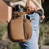 Premium Insulated Waterproof Bottle Carrier with Professional Crossbody Shoulder Strap for Gym & Outdoors