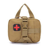 Outdoor Tactical Multi-Functional Field Rescue Medical Bag EMT First Aid Waist Bag Buckle Strap Waterproof Little Bag