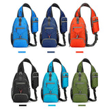 Travel Sling Bag RFID Blocking Sling Backpack Crossbody Men Women Hiking Cycling Chest Bag Daypack