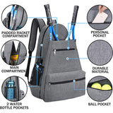 Foldable Waterproof Gym Sports Travel Duffle Bag Tennis Badminton Racket Pickleball Backpack Bag