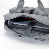 New Fabric Laptop Bag Multi-compartment Large Capacity Airbag Shockproof Shoulder Bag Business Office Briefcase