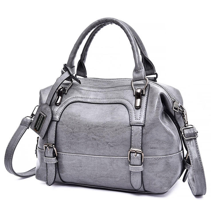 Best Selling Elegant Trend Women's PU Tote Handbag Fashionable Ladies  Zipper Closure Portable Polyester