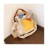 canvas Shopping Bag Large Tote Hand Bag Womens Designer Cotton Canvas Tote Handbags