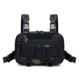 Fishing Backpack Lightweight Waterproof Breathable Outdoor Sports Multi-function Tool Bag Vest Chest Pack Gear for Hunting