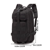 Unisex Trekking Hunting Backpack Assault Hiking Durable Oxford Anti-Theft Large Capacity Waterproof Internal Frame Tactical Bag
