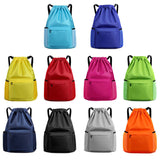 Gym Fitness Nylon Drawstring Backpack Swimming Bags for Kids Waterproof Polyester Drawstring Bag