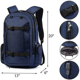 Sports Skateboard Backpack Rucksack Outdoor Laptop Backpack Travel Kick Scooter Backpack Football Bag