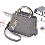 Luxury Grey Color Female Cheap Unique Cute Letter Handbags New Arrival Ladies Shoulder Hand Bags