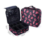 LargeCapacity Storage Fashion Bulk Polyester Ziplock Organizer Recycled Black Makeup Washing Cosmetic Bag Multi-Functional Case