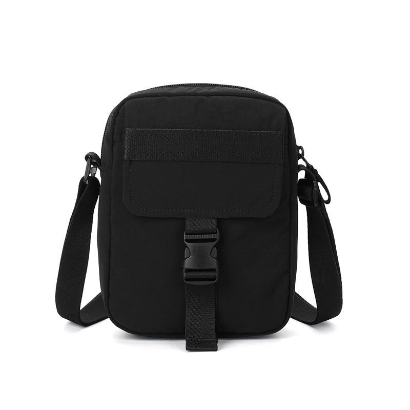 Leisure Fashion Unisex Lightweight Single Shoulder Crossbody Phone Bag Winter New Style High Quality Nylon Waterproof Chest Bag