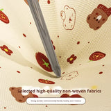Non-Woven Bag Fashionable Portable Travel Packing Essential Quilt and Clothing Storage Dust Bag for Students and Luggage