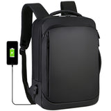 School Bags Large Capacity Leather Office Computer Bag Nylon Anti Theft Custom Travel Laptop Backpack With Usb