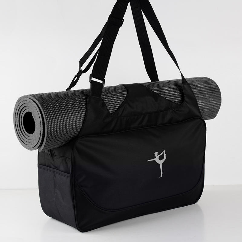Unisex Sports Gym Dance Duffel Travel Bag Polyester Letter Pattern Zipper Available Product Carton Courier Service