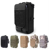 New Outdoor Tactical Waist Bag Camouflage Sports Running Multifunctional Waterproof Wearing Belt Mobile Phone Waist Hanging Bag