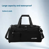 Lightweight Nylon Large Capacity Duffle Outdoor Yoga Travel Bag Fitness Business Trip Handbag Simple Waterproof Carry-on Luggage