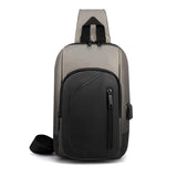 Hot Sale Multi-functional Messenger Oxford Cloth Shoulder Bag Fashion Men's Chest Bag Crossbody Sling Bag