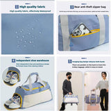 Hot Selling Custom New Design Large Capacity Sport Yoga Travel Bag Portable Shoes Compartment Custom Gym Bag