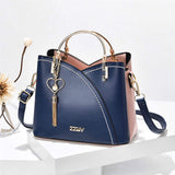 Brand Fashion Hot Selling Latest Tote Women PU Polyester Single Lady Leather Large Shoulder Hand Bag