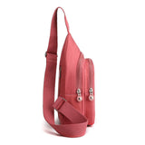 Hot Selling Various Colors Custom logo Women Single Shoulder Backpack Chest Bag for Girls