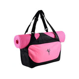 Unisex Sports Gym Dance Duffel Travel Bag Polyester Letter Pattern Zipper Available Product Carton Courier Service