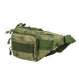 Unisex Outdoor Sports Waist Bag Oxford Water-Proof Camouflage Box Tactical Chest Shoulder Bag Cycling Camping Money Zipper