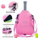 New Tennis Racket Cover Badminton Pickleball Portable Diving Fabric Case for Polo Bag protection Cover Single-shoulder Bag