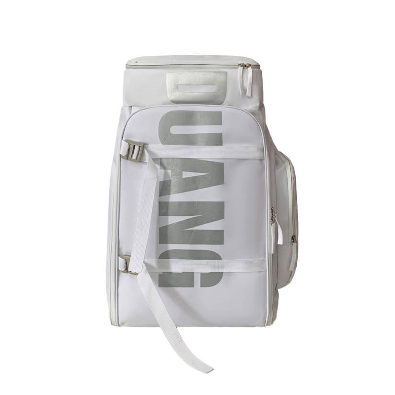 Letter Street Style Oxford Backpack Air Cushion Straps Large Capacity 36-55L Unisex for High School Students Korean Japanese Bag