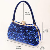 Fashion Evening Clutch Bag Ladies Glittering Acrylic Handbag Sequin Purse Handbags Clutch Bag Evening Bags