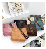 Women's Retro Crossbody Handbag High Quality Vintage Style with Zipper Closure