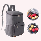 Large Capacity Insulated Outdoor Backpack Cross-Border Fresh-Keeping Picnic Cooler Leak-Proof Camping Lunch Bag