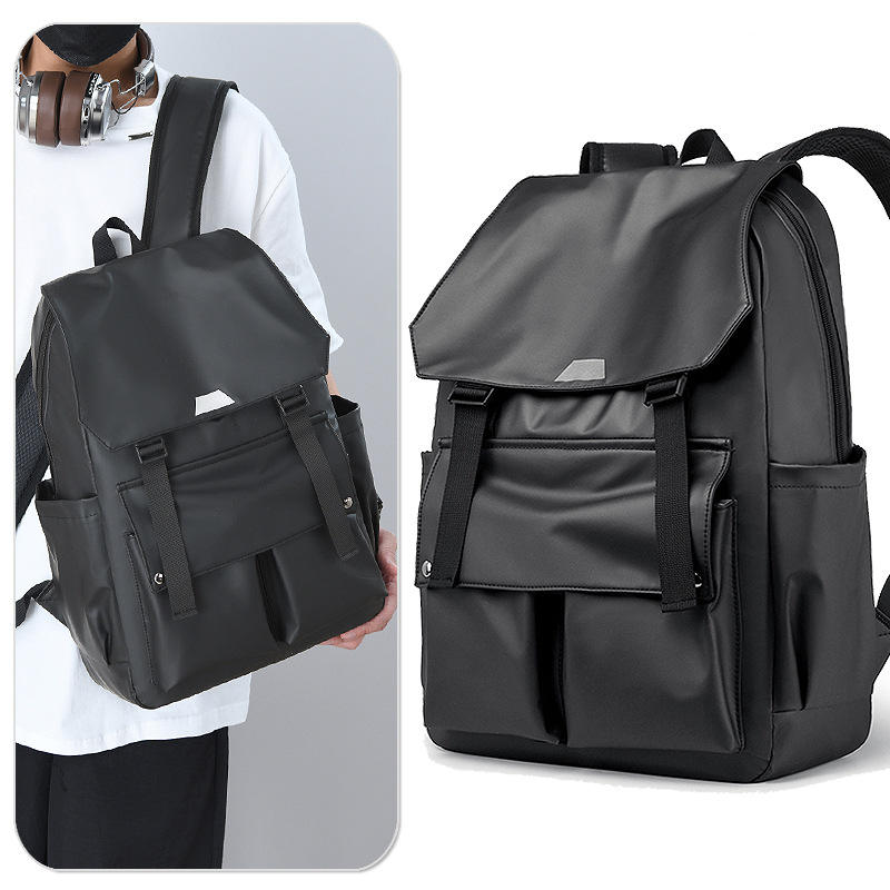 Casual Unisex Backpack Business Trendy College Student Laptop Bag Fashionable Durable Commute Sport Travel Bag