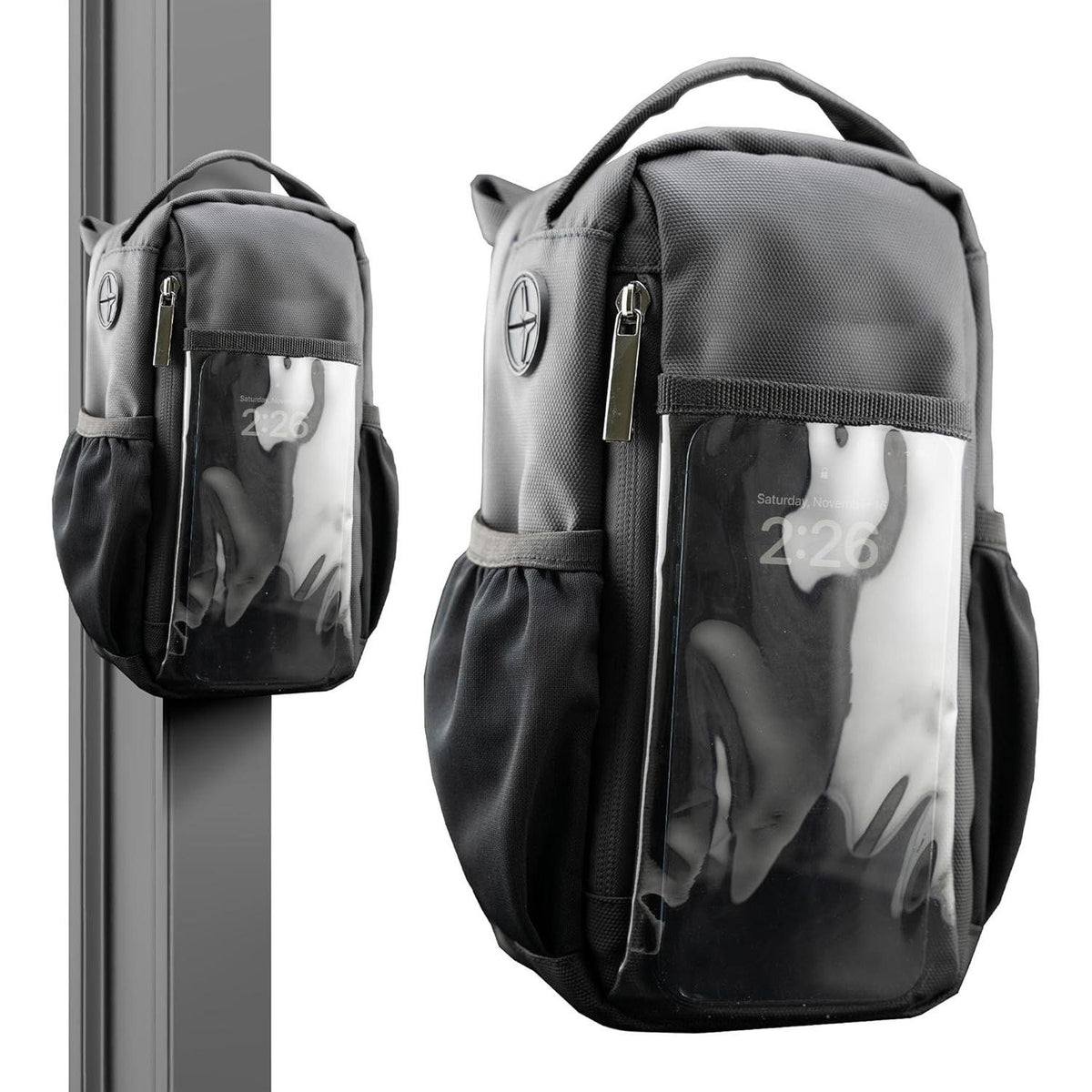 Magnetic Gym Bag Waterproof Durable Oxford Mobile Phone Bottle Holder Sling Bag Pouch Magnetic Water Bottle Bag