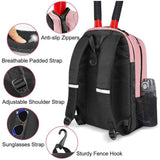 Tennis 2 Rackets Bag Sports Racket Backpack Large Capacity Travel Layered Storage Shoes Independent Badminton Backpack Bags