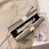 New Dinner Party Fashion Bags Dollar Money Shoulder Bag for Women Luxury Mini Box Purses Handbags Rhinestone Evening Clutches