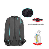 Fashionable Multifunction Geometry Reflective Luminous Zipper Book Bags Men Women's Backpacks for High School