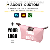 Travel Women Dumpling Shaped Makeup Bag Foldable Waterproof Cosmetic Storage Bag Gift Storage Bag with Customized Logo