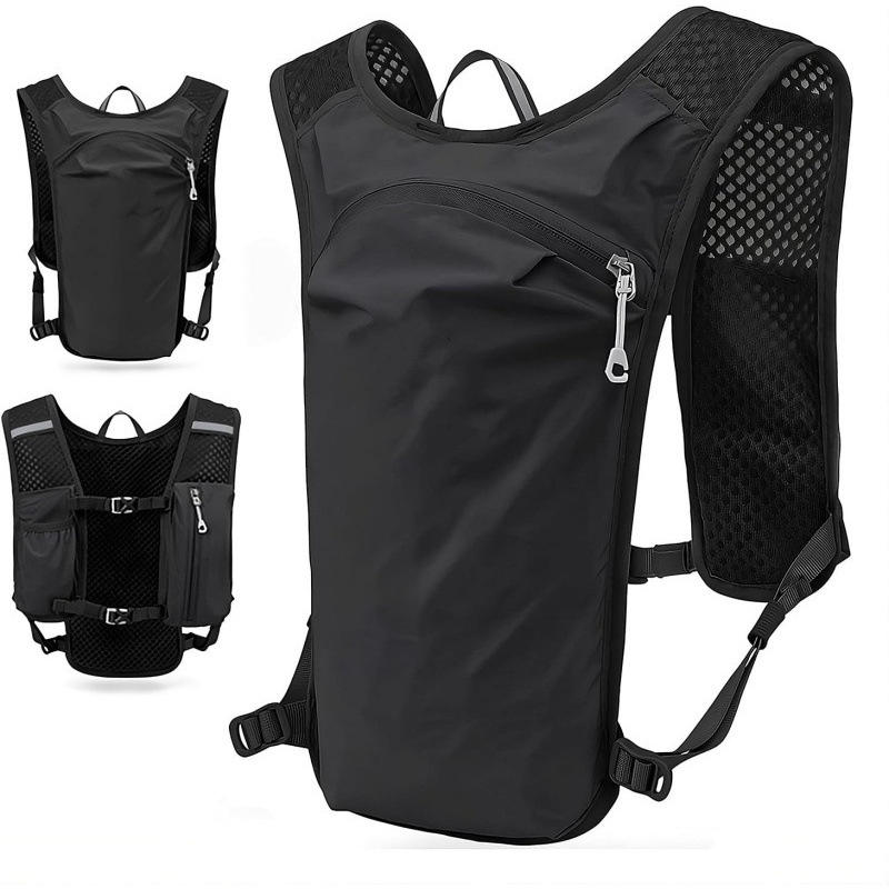 Nylon Light Foldable Cycling Running Hiking Backpack Breathable Bike Cross-Country Marathon Water Bag Sports Outdoor Vest