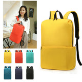 Colorful Leisure High Quality Oxford Travel Backpack for Students Solid Color SchoolBags