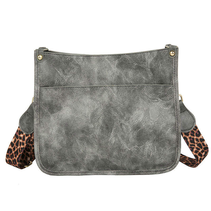 Women's Retro Crossbody Handbag High Quality Vintage Style with Zipper Closure