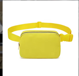 Performance Sports Waist Bag – Premium Water-Repellent Nylon Sling for Cycling, Hiking, and Running with Professional Crossbody Utility
