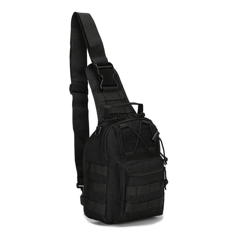 Multi-functional Camping Hiking Tactical Waist Bag Outdoor LOGO Crossbody Bag Camouflage Single Shoulder Sling Men Chest Bag