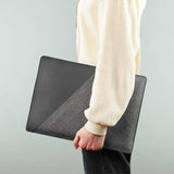Magnetic Laptop Sleeve Case for MacBook PU Oxford Cloth Sleeve Cover Durable and Stylish Notebook Bag