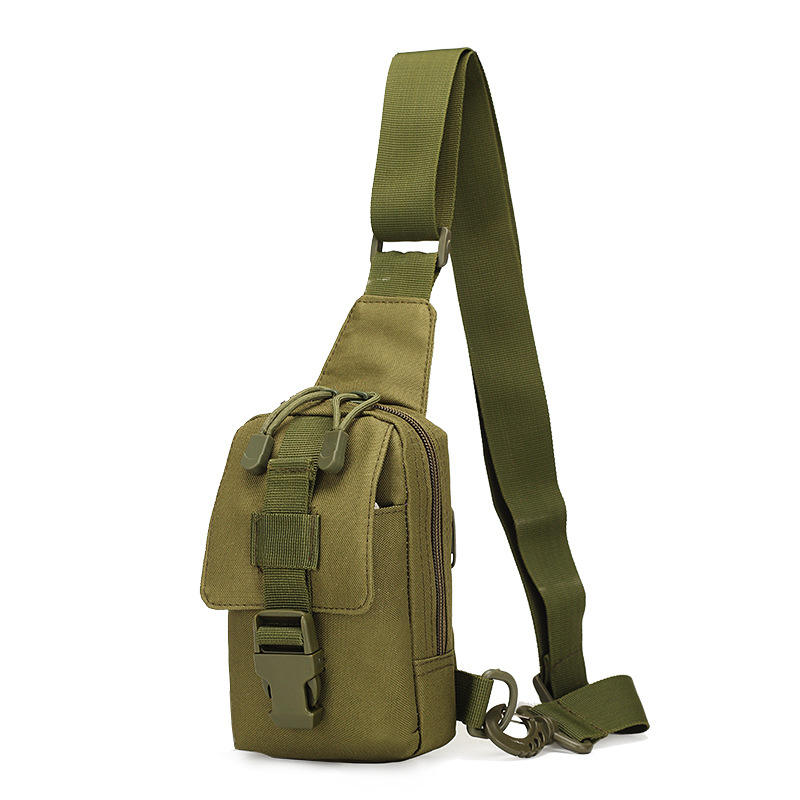 Outdoor Waterproof Designer Crossbody Multifunction Small Mini Tactical Man Single Chest Bag